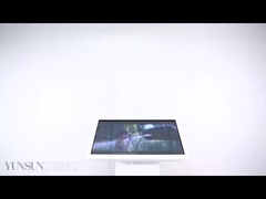 22 inch màn hình cảm ứng lớn Kiosk tất cả trong một tín hiệu kỹ thuật số hồng ngoại 60hz