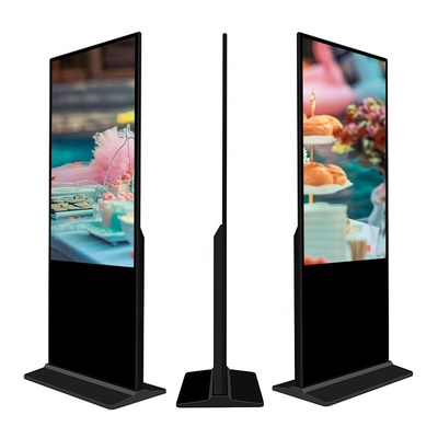 Màn hình cảm ứng TV dọc Kiosk Đầu phát quảng cáo trong nhà 4k Hiển thị bảng hiệu HD LCD