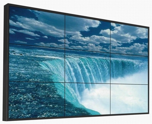 Màn hình quảng cáo viền siêu hẹp Hiển thị màn hình treo tường video LCD 4K